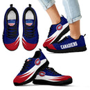 Awesome Gift Logo Montreal Canadiens Sneakers
