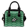 Nice Little Logo Dallas Stars Shoulder Handbags