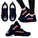Magnificent Connecticut Huskies Amazing Logo Sneakers