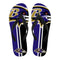 Great Baltimore Ravens Fan Gift Two Main Colors Flip Flops