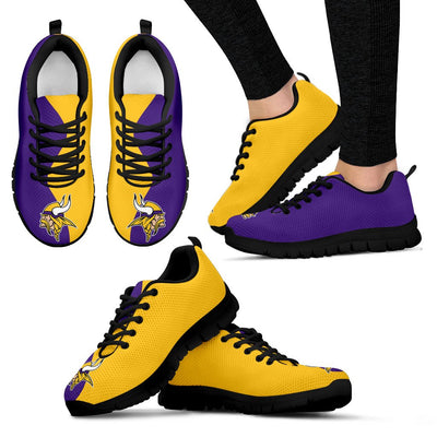 Two Colors Trending Lovely Minnesota Vikings Sneakers