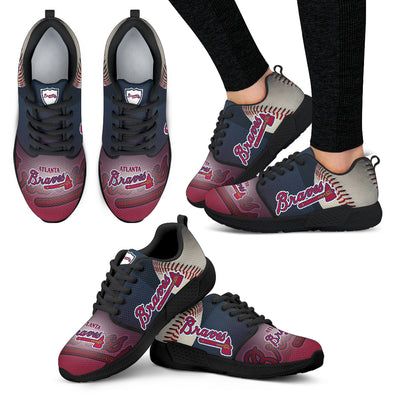 Awesome Atlanta Braves Running Sneakers For Baseball Fan