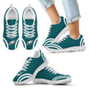 Lovely Curves Stunning Logo Icon Philadelphia Eagles Sneakers