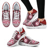 Awesome Alabama Crimson Tide Running Sneakers For Football Fan