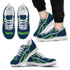 Fall Of Light Seattle Seahawks Sneakers