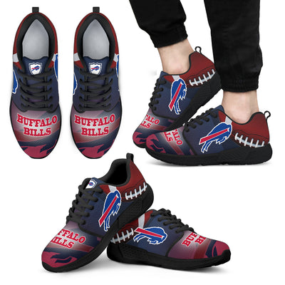 Awesome Buffalo Bills Running Sneakers For Football Fan