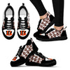 Great Football Love Frame Cincinnati Bengals Sneakers