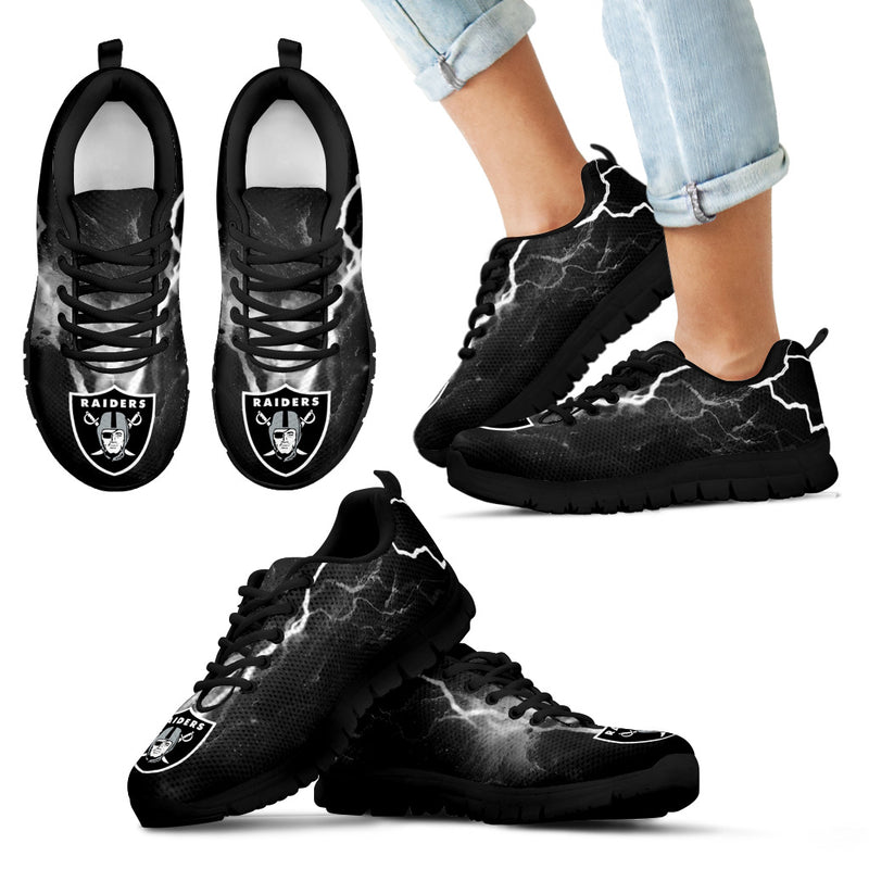 Oakland Raiders Thunder Power Sneakers