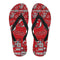 Colorful Pride Flag New Jersey Devils Flip Flops