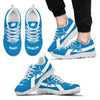 Detroit Lions Line Logo Sneakers