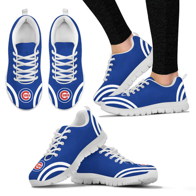 Lovely Curves Stunning Logo Icon Chicago Cubs Sneakers