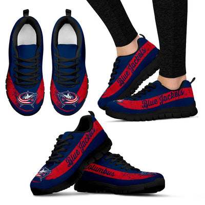 Cool Line Logo Columbus Blue Jackets Sneakers