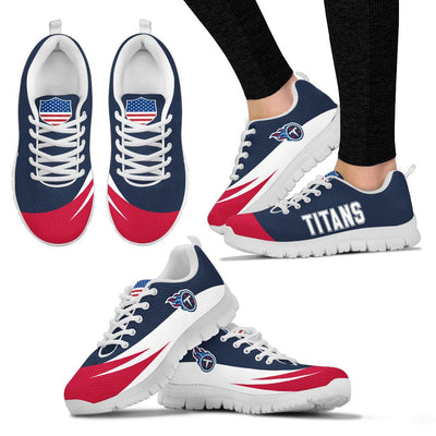 Awesome Gift Logo Tennessee Titans Sneakers