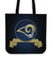 Score Art Los Angeles Rams Tote Bags