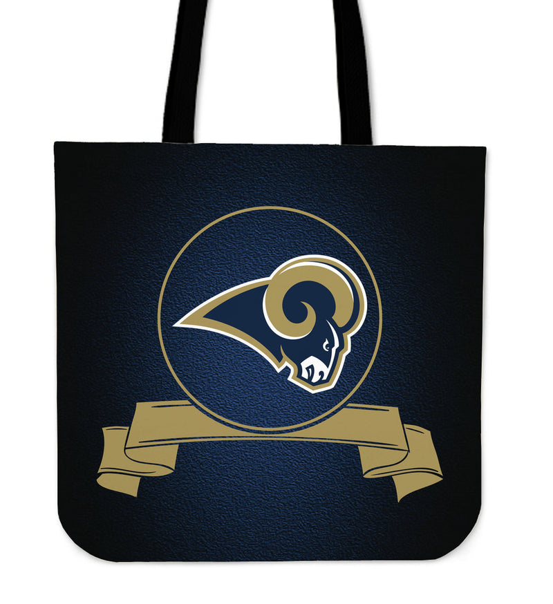 Score Art Los Angeles Rams Tote Bags
