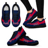 Three Amazing Good Line Charming Logo Atlanta Braves Sneakers