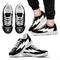 Cool Style Oakland Raiders Sneakers Thunder Lightning Amazing Logo