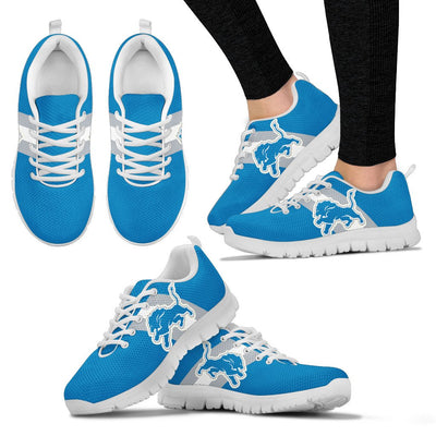 Three Colors Vertical Detroit Lions Sneakers