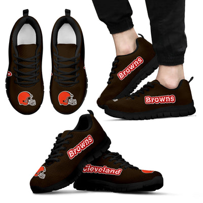 Magnificent Cleveland Browns Amazing Logo Sneakers