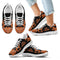Tribal Flames Pattern Texas Longhorns Sneakers