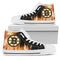Fighting Like Fire Boston Bruins High Top Shoes