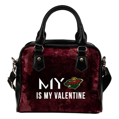 My Perfectly Love Valentine Fashion Minnesota Wild Shoulder Handbags