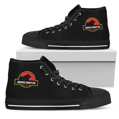 Jurassic Park Samoyed High Top Shoes