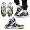 Colorful Pride Flag Los Angeles Chargers Sneakers