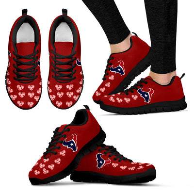 Love Extreme Emotion Pretty Logo Houston Texans Sneakers