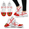 Line Stripe Logo Bottom Chicago Blackhawks Sneakers