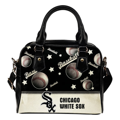 Personalized American Baseball Awesome Chicago White Sox Shoulder Handbag
