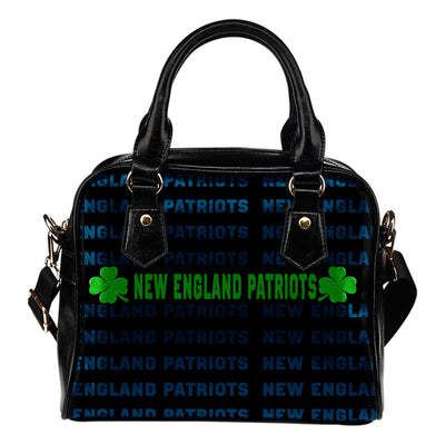 Colorful New England Patriots Stunning Letters Shoulder Handbags