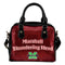 Love Icon Mix Marshall Thundering Herd Logo Meaningful Shoulder Handbags
