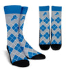 Gorgeous Detroit Lions Argyle Socks