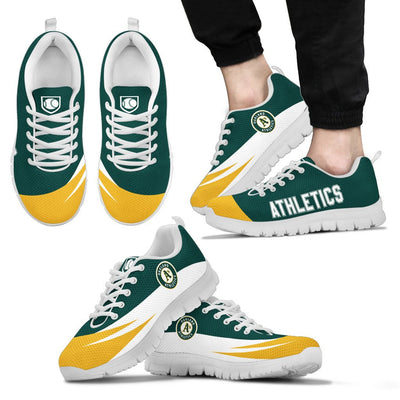 Awesome Gift Logo Oakland Athletics Sneakers