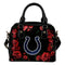 Valentine Rose With Thorns Indianapolis Colts Shoulder Handbags