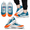 Awesome Gift Logo Miami Dolphins Sneakers