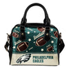 Personalized American Football Awesome Philadelphia Eagles Shoulder Handbag