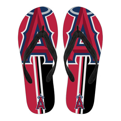 Great Los Angeles Angels Fan Gift Two Main Colors Flip Flops