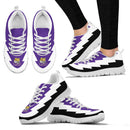 Beautiful Printed LSU Tigers Sneakers Jagged Saws Creative Draw