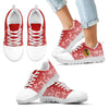 Heart Flying Valentine Sweet Logo Chicago Blackhawks Sneakers