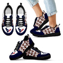Great Football Love Frame Houston Texans Sneakers