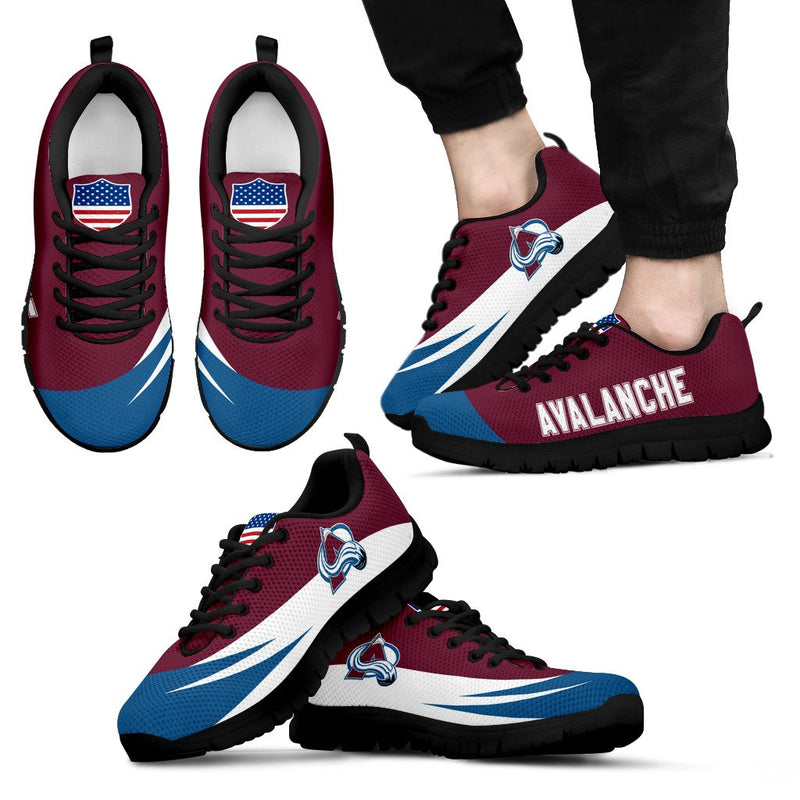 Awesome Gift Logo Colorado Avalanche Sneakers