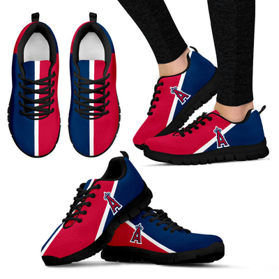 Dynamic Aparted Colours Beautiful Logo Los Angeles Angels Sneakers