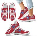 Vintage Four Flags With Streaks Montreal Canadiens Sneakers