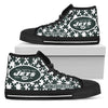 Puzzle Logo With New York Jets High Top Shoes