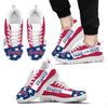 Proud Of American Flag Three Line Atlanta Braves Sneakers