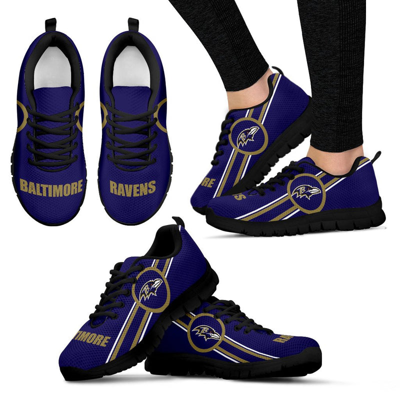 Fall Of Light Baltimore Ravens Sneakers