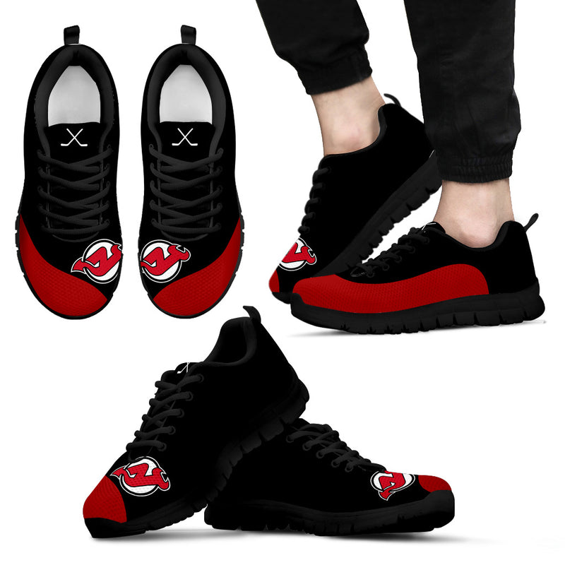 Valentine Love Red Colorful New Jersey Devils Sneakers