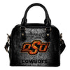 Wall Break Oklahoma State Cowboys Shoulder Handbags Women Purse